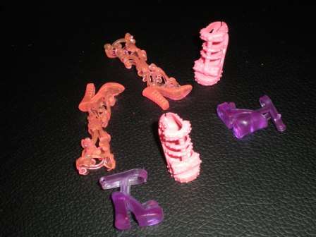 Barbie Shoes, 3pairs