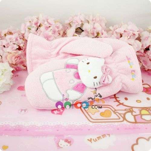 Hello Kitty, Pink Gloves Mittens