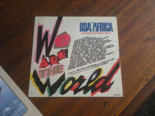 Single  Record: United Support of Artists for Africa - USA for Africa - We are the World