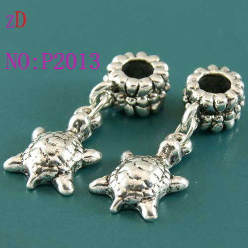 Turtle Dangling Bead fits most European Charm Beads