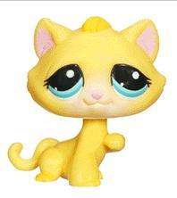 Littlest pet shop, Yellow Cat 1035