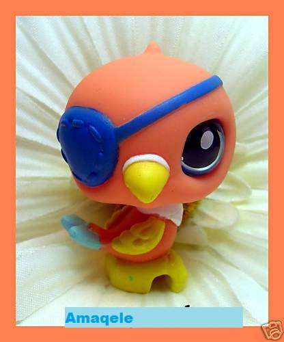 Last one!! Littlest pet shop, Pirate Parrot