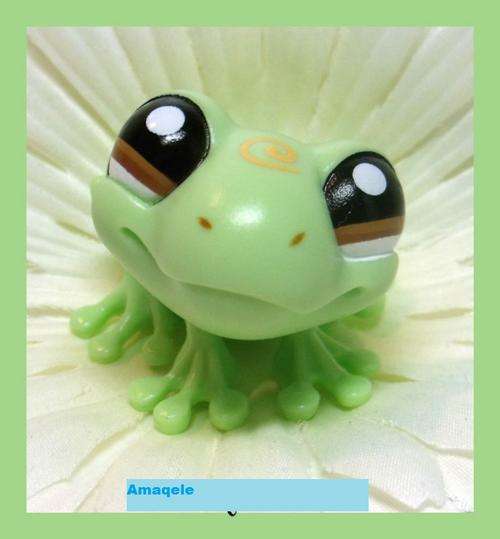 Littlest Pet Shop, Frog - Pistachio Frog 1991