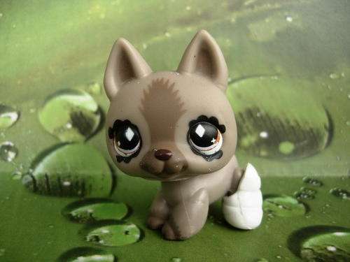 Littlest Pet Shop, Dog  German Shepherd Puppy 491