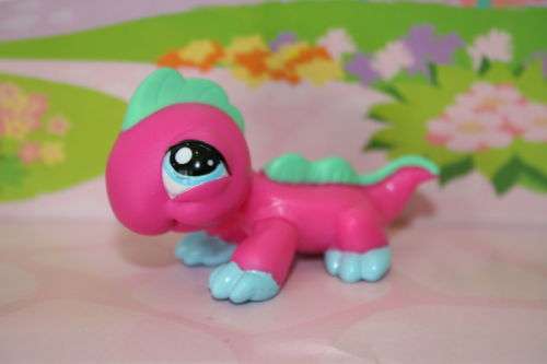 Littlest pet shop, Pink Iguana / Lizard 1575