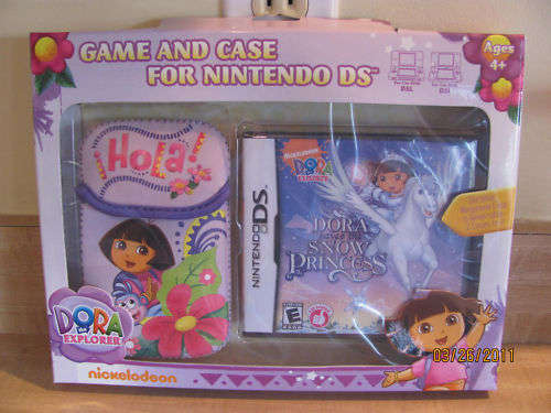 GREAT VALUE: Game and Console Cover / Pouch DORA the Explorer , for Nintendo DS and DSI