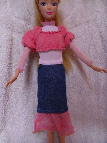 Barbie Fashion House -  Clothes, Handmade, 2pcs skirt set