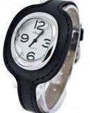 Trendy Black Ladies Watch