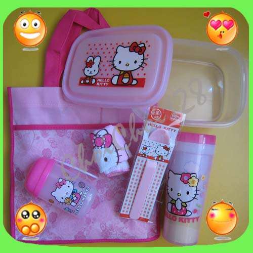 Hello Kitty Lunch Set, 6 in 1