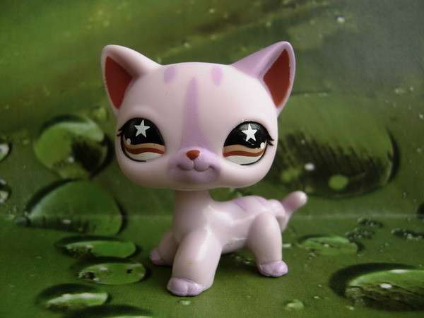 Littlest pet shop, Egyptian Queen Cat 933 without crown