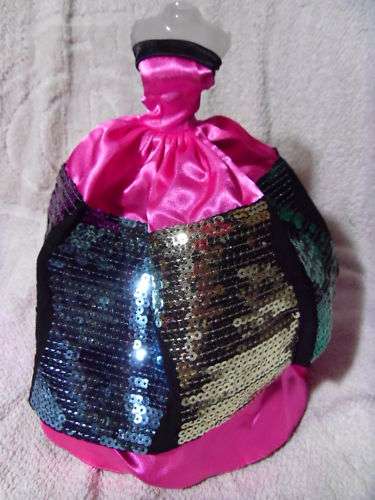 Barbie Fashion House -  Clothes, Handmade, Pink Evening Dress