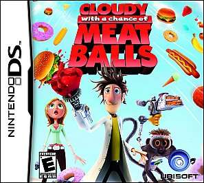 LAST ONE!! Cloudy with a Chance of Meat Balls, Game for Nintendo DS