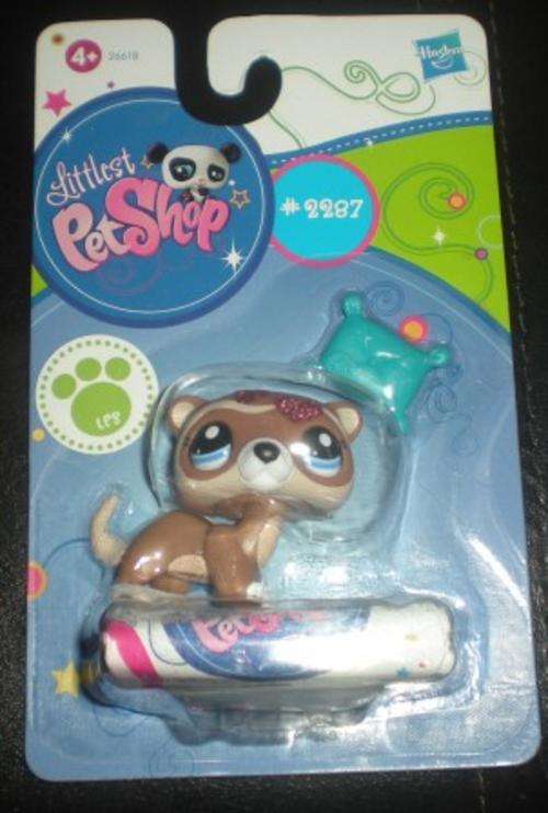 Littlest Pet Shop, Dog - Glitter Ferret 2287 in box