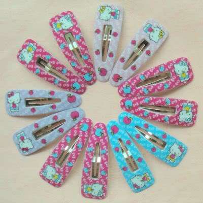 Hello Kitty - Hair clips - 2pcs