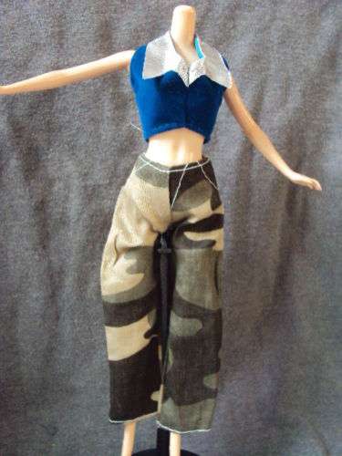 Barbie Fashion House -  Clothes, Handmade, 2pcs Pants Set