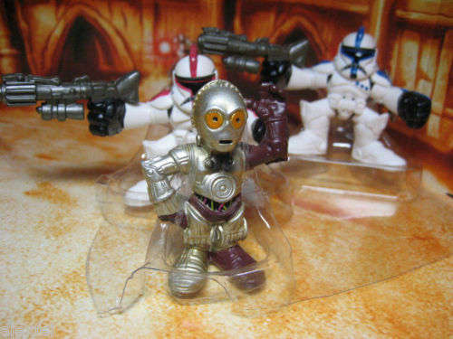Star Wars - C-3PO, Blue and Red Clone Trooper