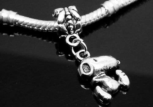 Snoopy Dangling Bead fits most European Charm Beads