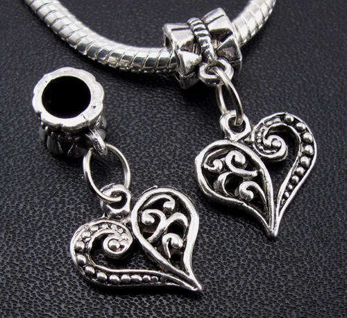 Bead,Dangling Bead, Heart