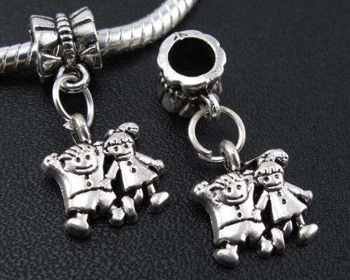 Bead,Dangling Bead, Boy and Girl