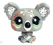 Special - Littlest Pet Shop, Postcard Koala 1837