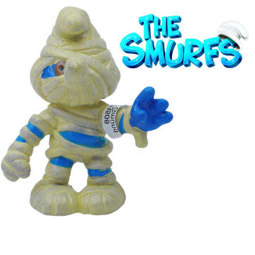SMURF, and more Smurfs - Halloween Smurf - Mummy