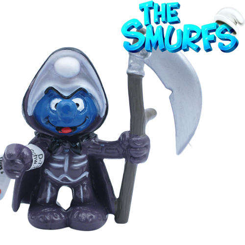 SMURF, and more Smurfs - Halloween Smurf - Reaper