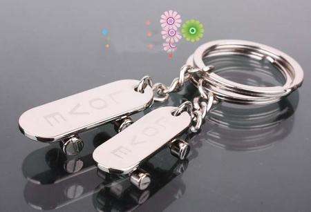 Keyring, Lovers Keyrings - Set of skateboards