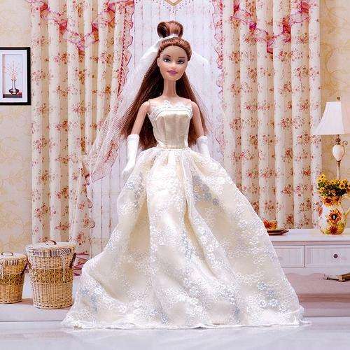 Barbie Fashion House -  Clothes, Handmade, Gown / Evening Dress / Princess Dress