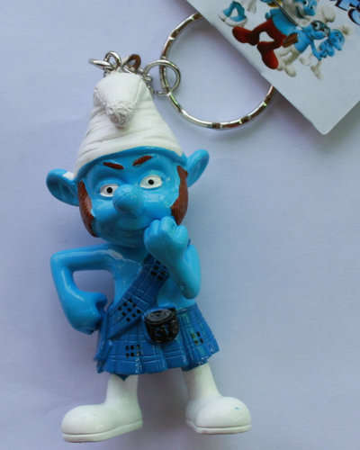 Last One - Keyring, Smurf - Gutsy