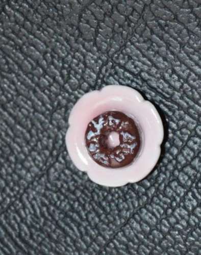 Miniature Food, Re-ment, Collectable Handmade Dollhouse Miniature Doughnut on Plate