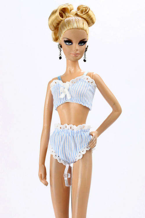 Barbie Fashion House -  Clothes, Handmade, 4 pcs Night Set