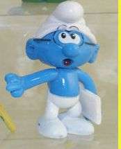 Last One - SMURF and more Smurfs - funny smurf Figure brainy