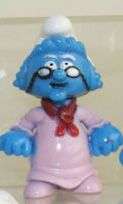 SMURF and more Smurfs - funny smurf Figure Grandma