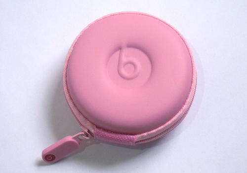 Carrying Case, Cover, Pouch, Bag for Earphones, MP3 player.. PINK