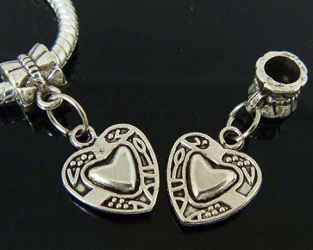 Bead,Dangling Bead, Heart