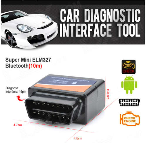 ELM327 Bluetooth OBD2 V1.5 Car Diagnostic Interface