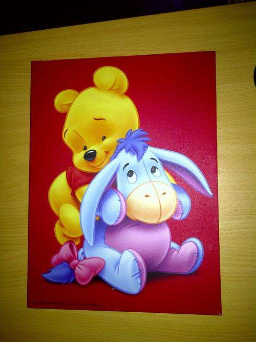 Winnie the Pooh and Eaore Canvas