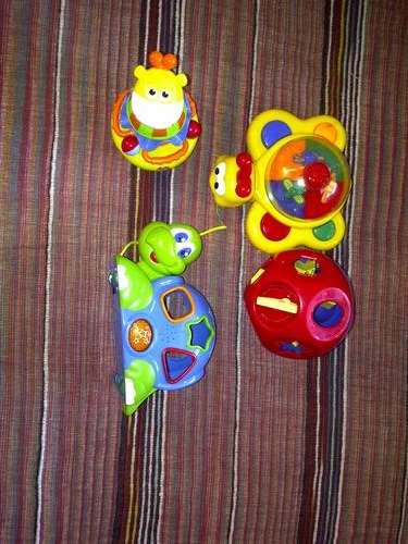 Set of 4 Educational Toys - Very cute Baby and Toddler Toys