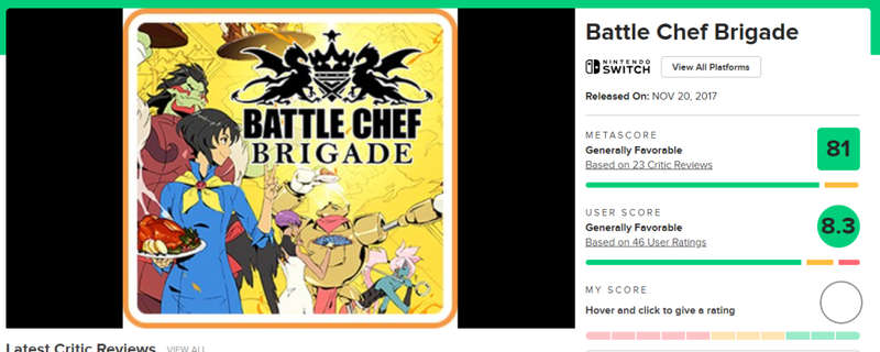 Nintendo Switch - Battle Chef Brigade - Limited Run Games #19