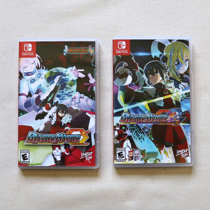 2X GAME BUNDLE! Nintendo Switch - Blaster Master Zero 1 & 2 - Limited Run Games #73 & #74