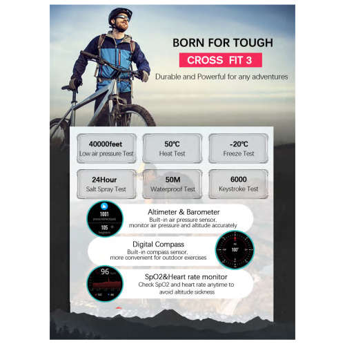 North Edge Crossfit 3 - GPS Watch