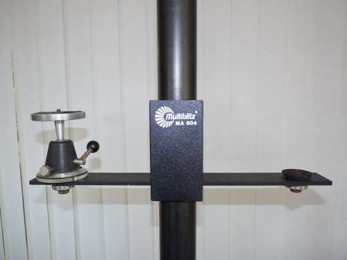 MULTIBLITZ PROFESSIONAL PHOTO STUDIO TRIPOD ( ON ROLLS ) INCL. MONO BALL HEAD (SCHIANSKY / Germany)