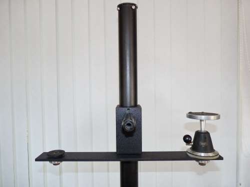 MULTIBLITZ PROFESSIONAL PHOTO STUDIO TRIPOD ( ON ROLLS ) INCL. MONO BALL HEAD (SCHIANSKY / Germany)