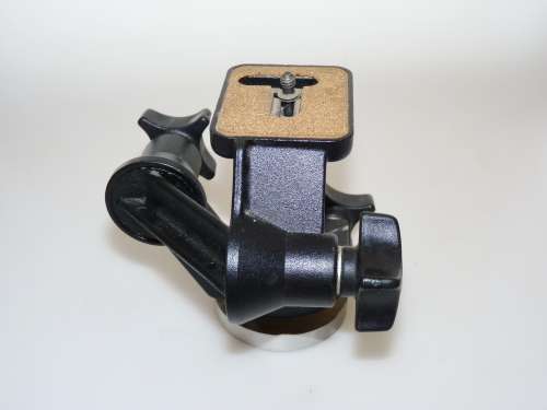 Manfrotto 056 3-Wege-Kopf Junior Camera Head To 3KG Cameras 1/4 ` Tripod Head  LOT 2