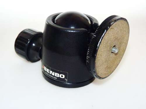 Large Benbo Mono Ball Camera Head 1/4 `Tripod Head - Professional, UK , strong, for Studio Tripods,