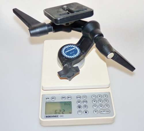 MANFROTTO 115 3-WAY PHOTO CAMERA HEAD 1/4 ` Tripod Head