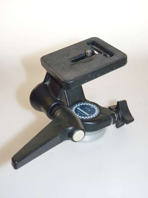 MANFROTTO 115 3-WAY PHOTO CAMERA HEAD 1/4 ` Tripod Head