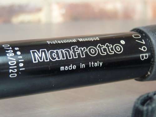 MANFROTTO MONOPOD VIDEO MONO TRIPOD  079B BLACK