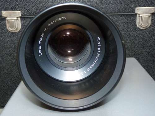 ROLLEI P66A 6X6 SLIDE PROJECTOR 24V/150W with 2 LENSES 150MM+180MM VINTAGE in working condition