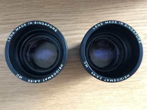 Heidosmat 1:2,8/85mm MC for Rollei Slideprojector 35 twin